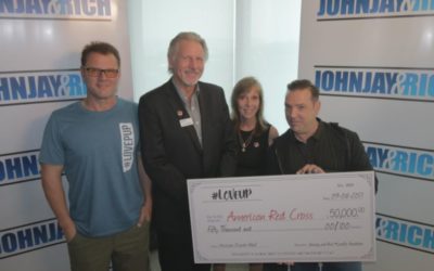 JohnJay & Rich #LoveUp Foundation Donates To Red Cross